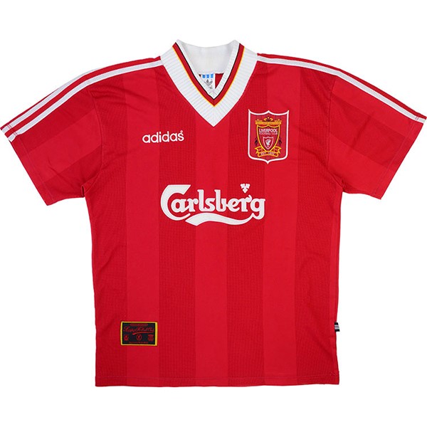 Tailandia Camiseta Liverpool Primera equipo Retro 1995 1996 Rojo